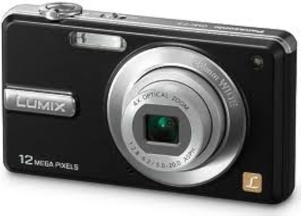 希少　海外モデル　Panasonic LUMIX DMC-F3 デジタルカメラ PANASONIC LUMIX DMC-F3 DIGITAL CAMERA BLACK. 12.1 MEGA PIXEL